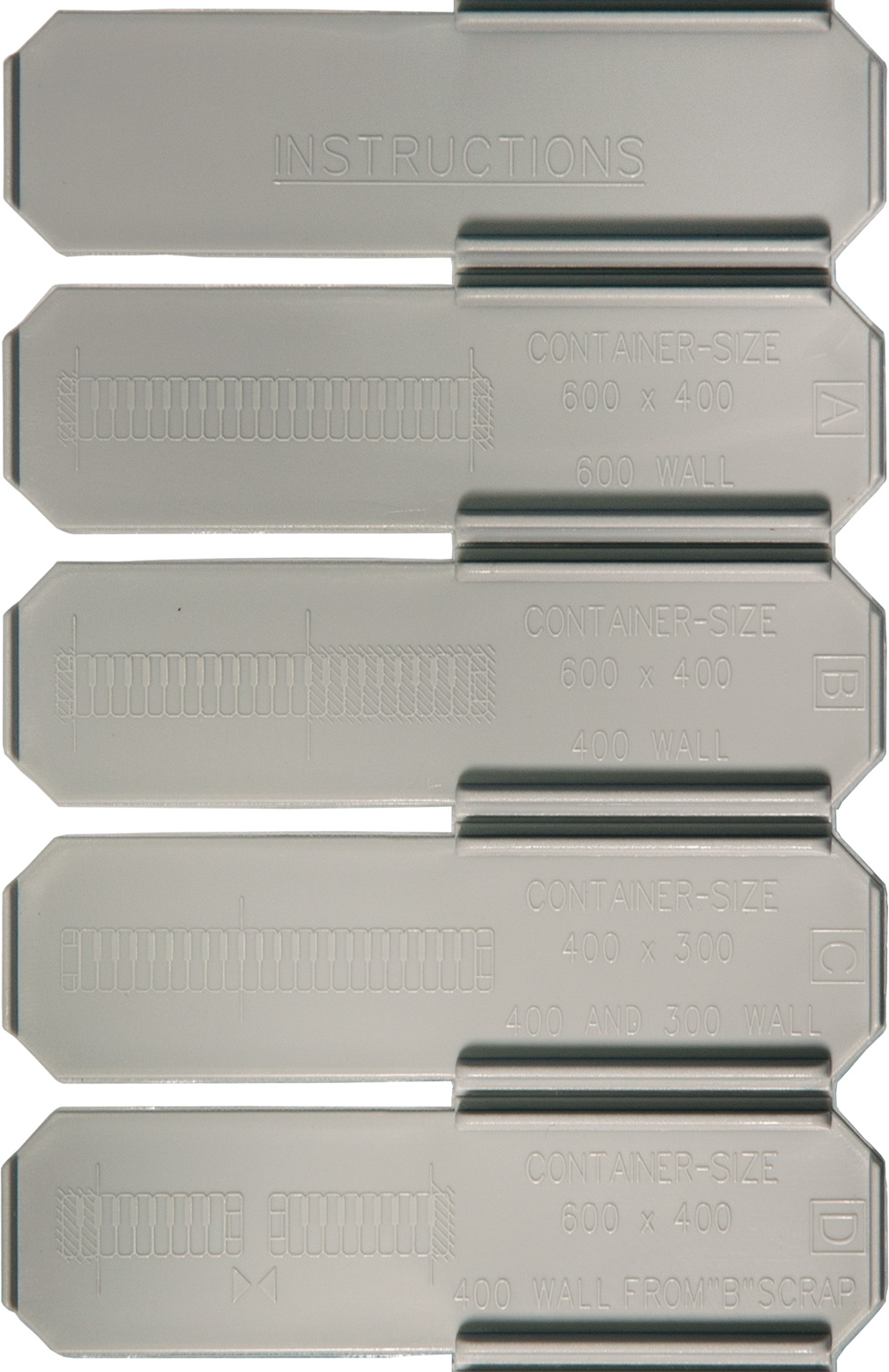 Разделитель DPS 4591, серый, код: 14565